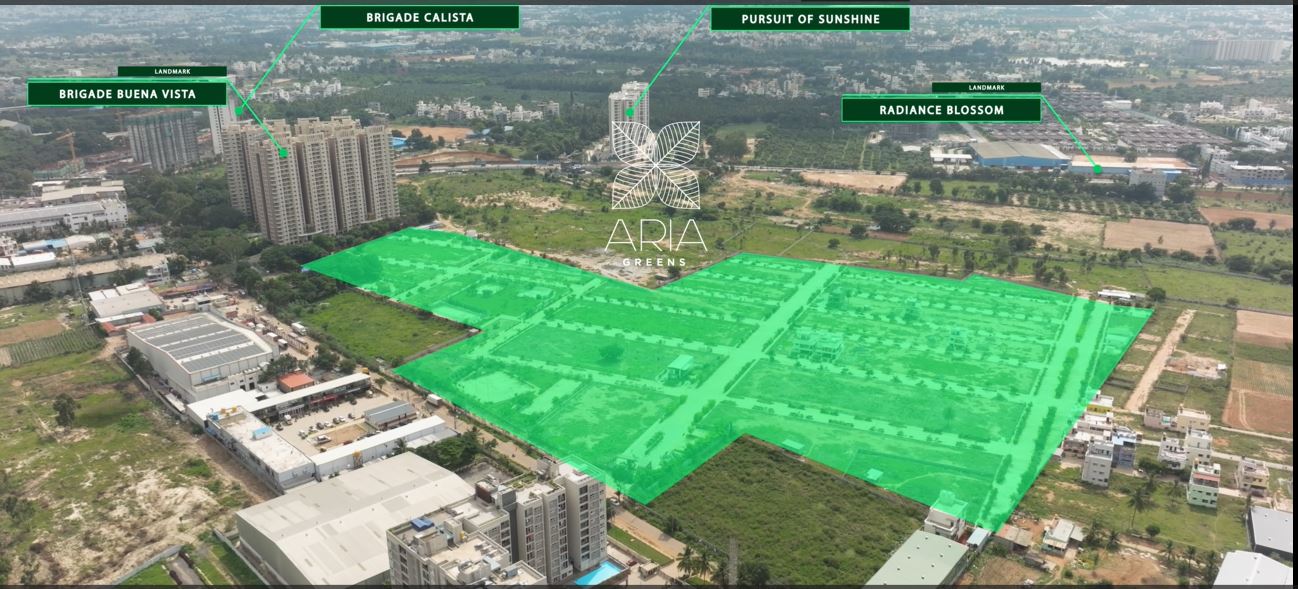 Aria Greens Master Layout